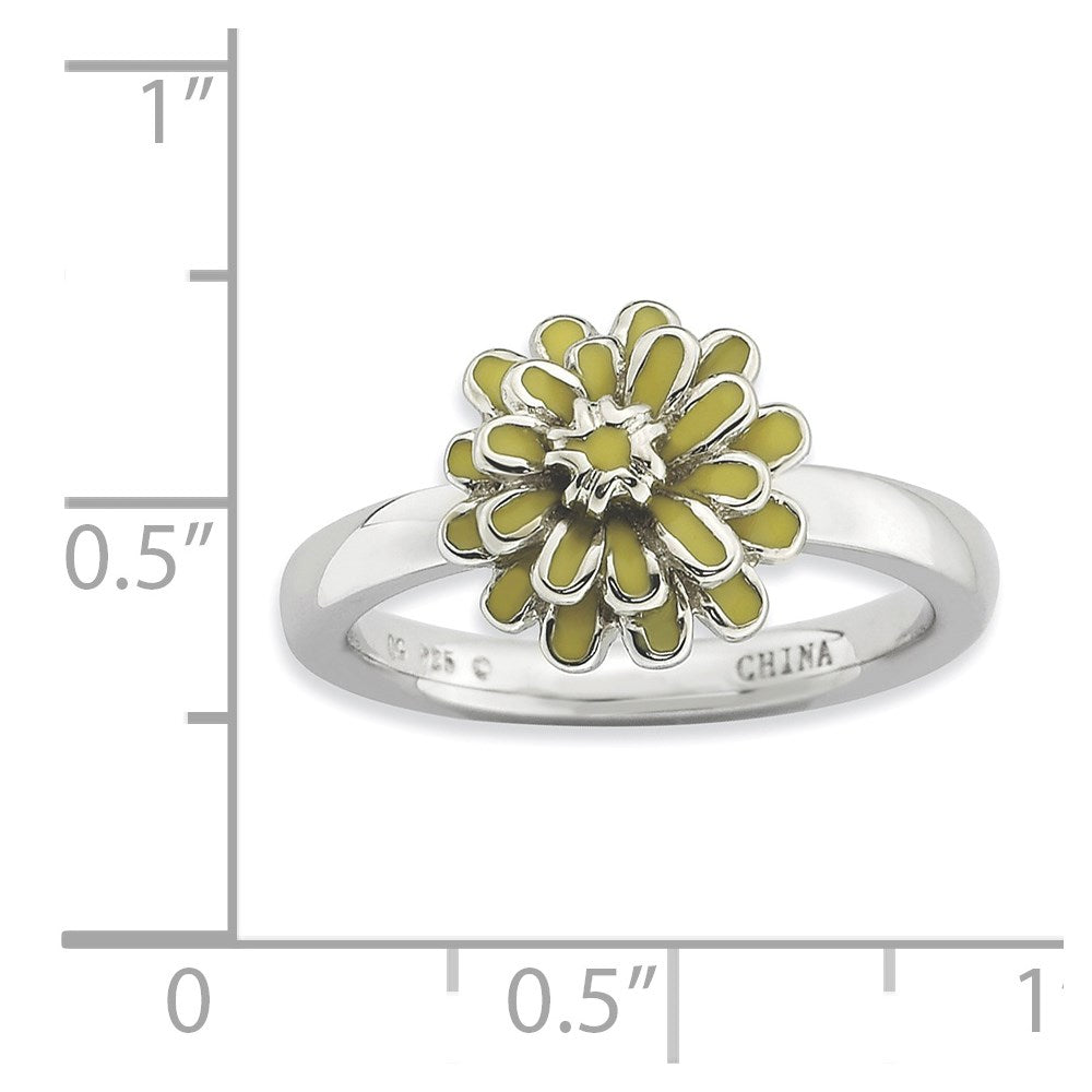 Sterlingsilber Stapelbar Expressions Calendula Ring