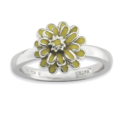 Sterlingsilber Stapelbar Expressions Calendula Ring