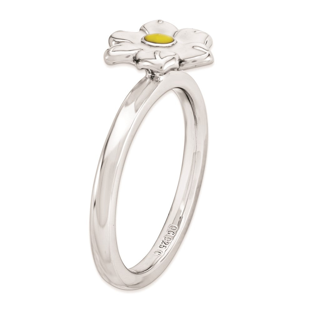 Sterlingsilber Stapelbar Expressions Narcissus Ring