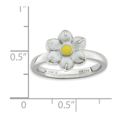 Sterlingsilber Stapelbar Expressions Narcissus Ring