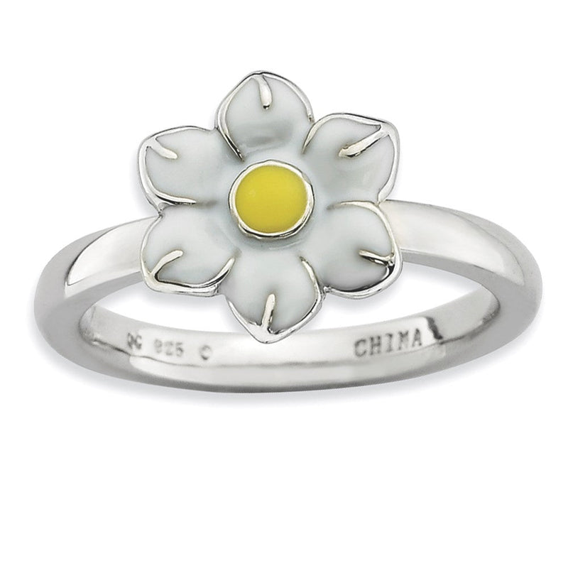 Sterlingsilber Stapelbar Expressions Narcissus Ring