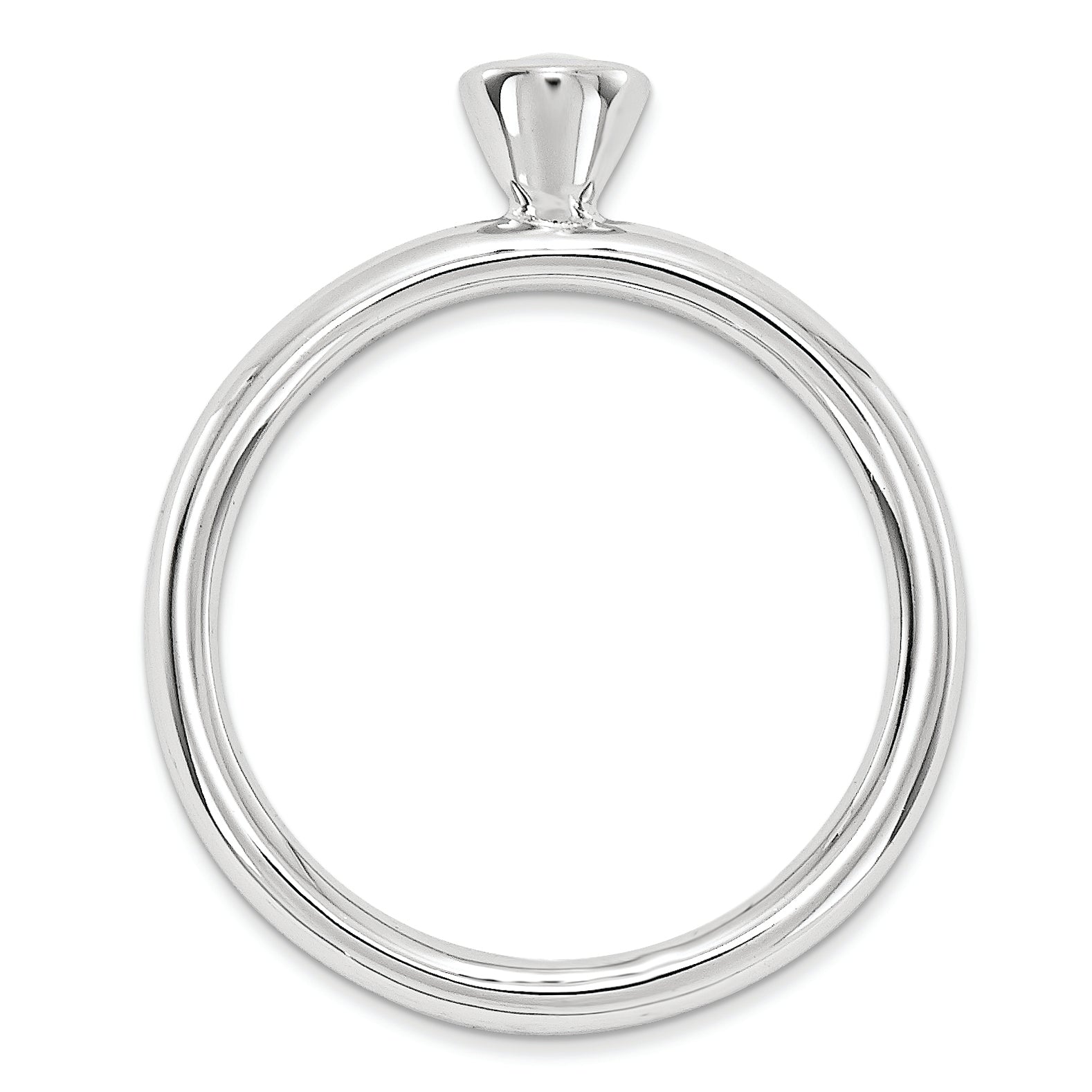 Sterlingsilber Stapelbar Expressions Hoch 4mm Rd. Erzeugt Opal Ring