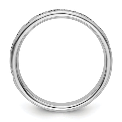 Sterlingsilber Stapelbar Expressions Poliert Emailliert Friends Ring