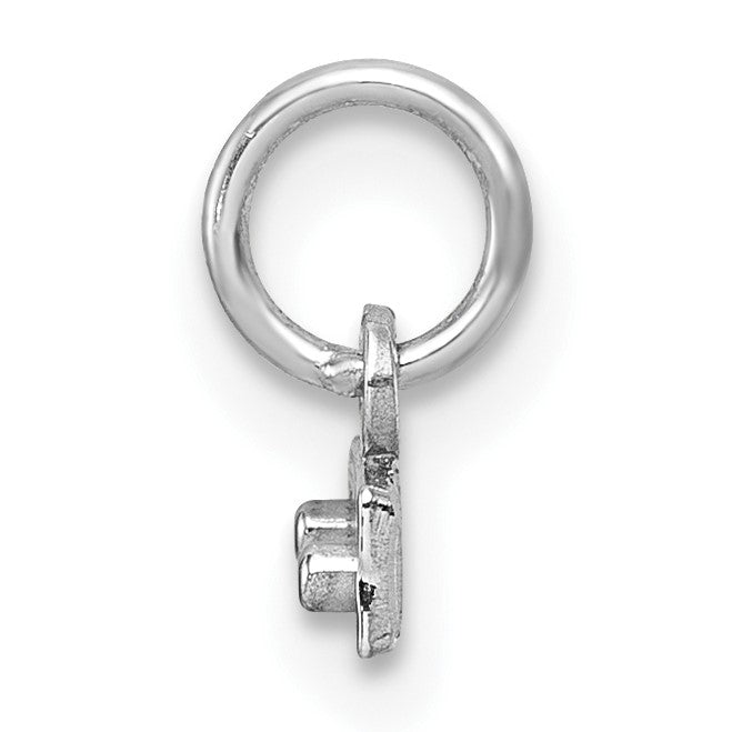 Sterlingsilber Rhodiniert Diamantiert #top Charm