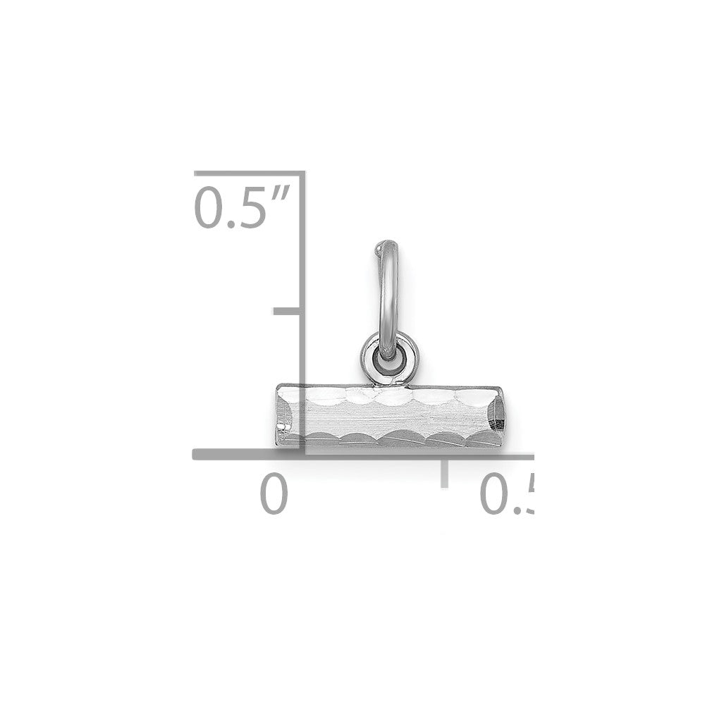 Sterlingsilber Rhodiniert Diamantiert #top Charm