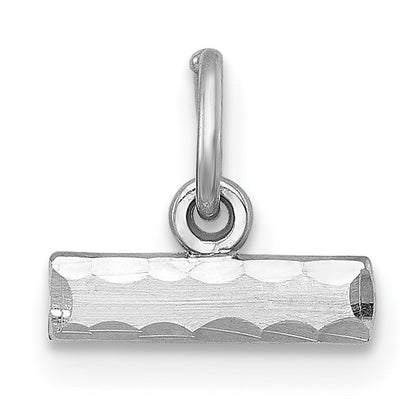 Sterlingsilber Rhodiniert Diamantiert #top Charm