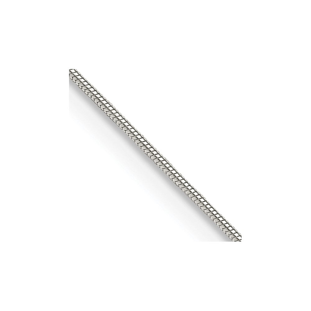 Sterlingsilber.7mm Schlange Halskette