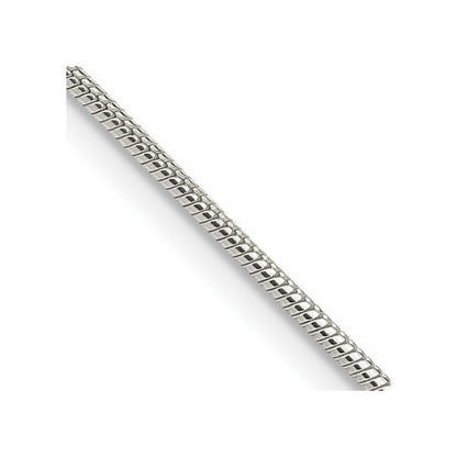 Sterlingsilber 1.25mm Schlange Halskette