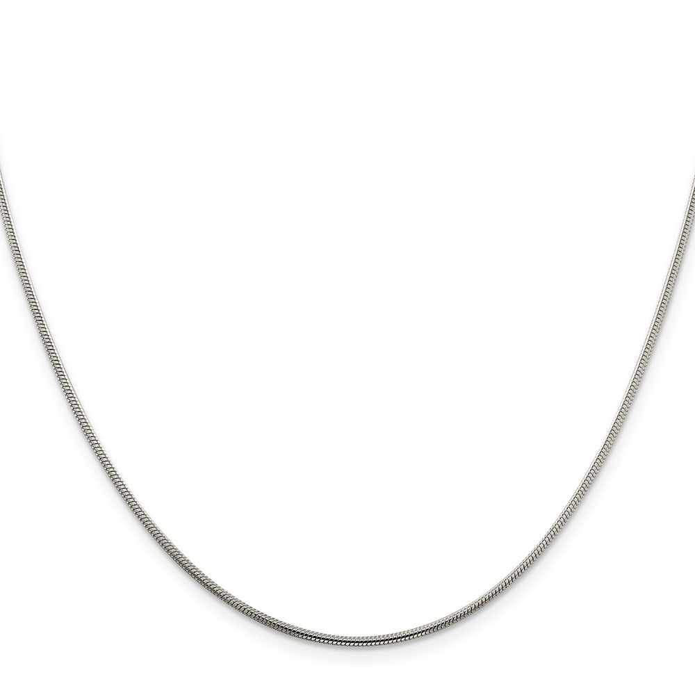 Sterlingsilber 1.5mm Schlange Halskette