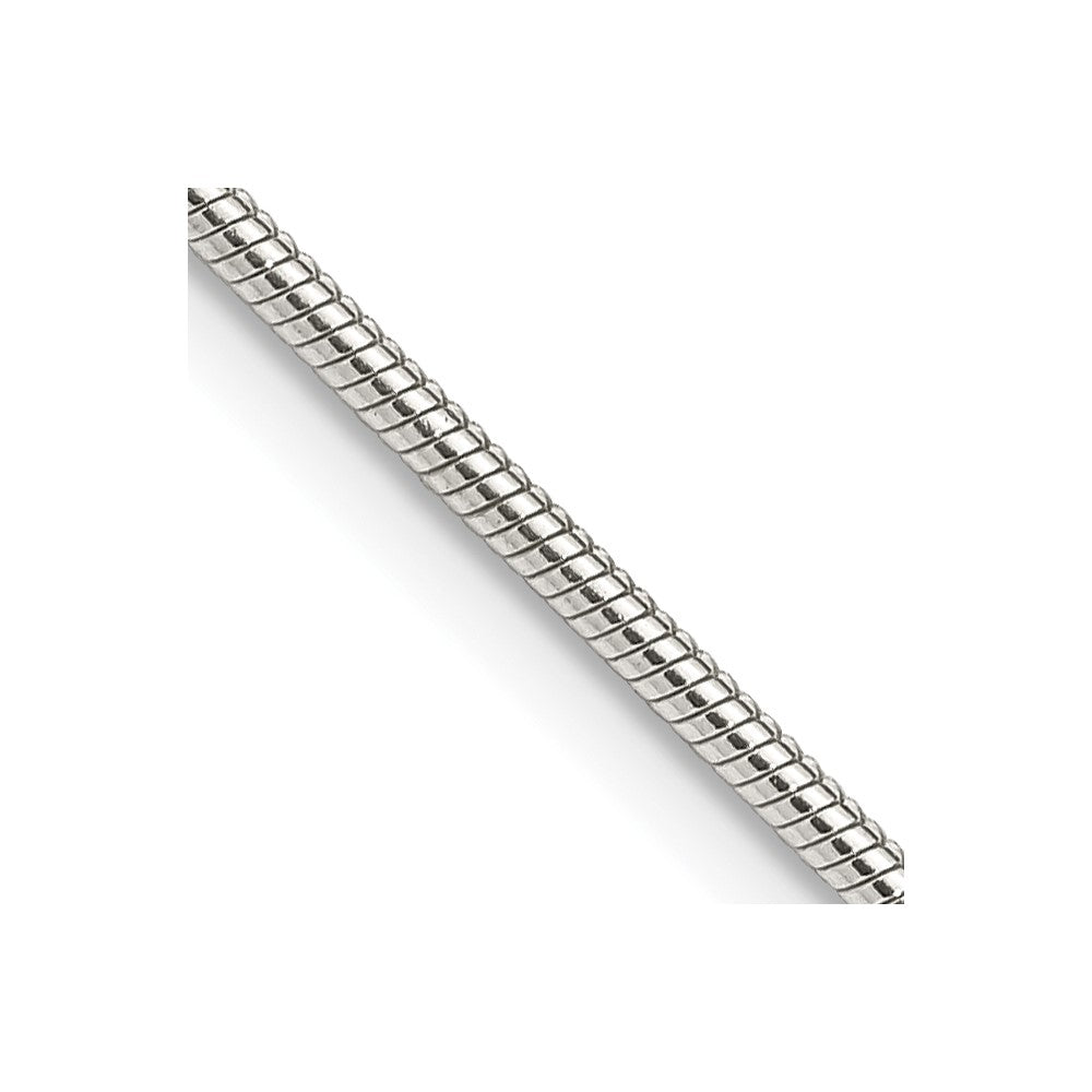 Sterlingsilber 1.5mm Schlange Halskette