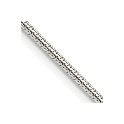 Sterlingsilber 1.5mm Schlange Halskette