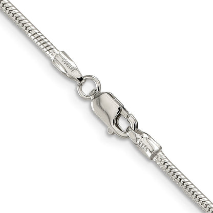 Sterlingsilber 1.75mm Schlange Halskette