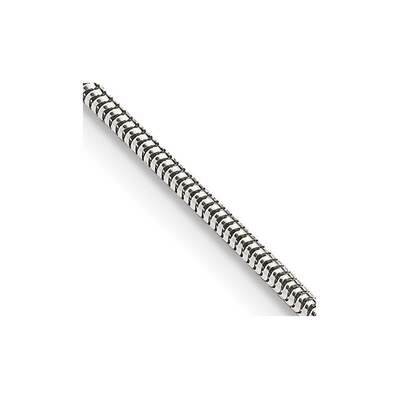 Sterlingsilber 1.5mm Rund Schlange Halskette