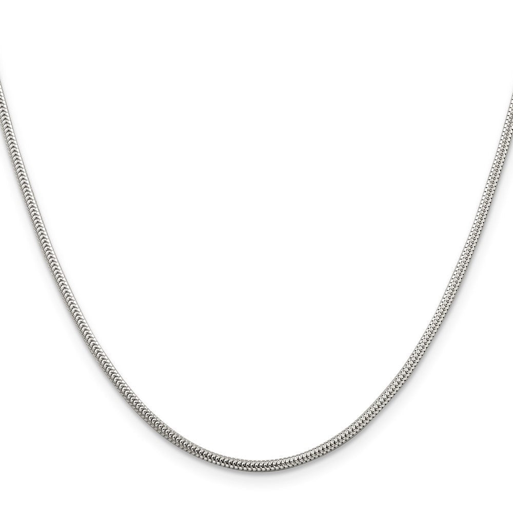 Sterlingsilber 1.6mm Rund Schlange Halskette