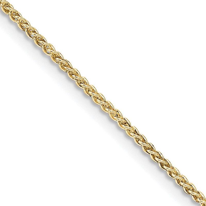 Vergoldet Sterlingsilber 1.50mm Ährenkette Halskette