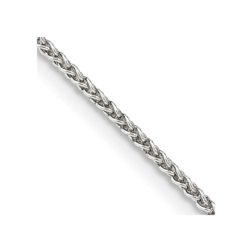 Sterlingsilber 1.5mm Wtih 2 Verlängerung. Rund Ährenkette Halskette