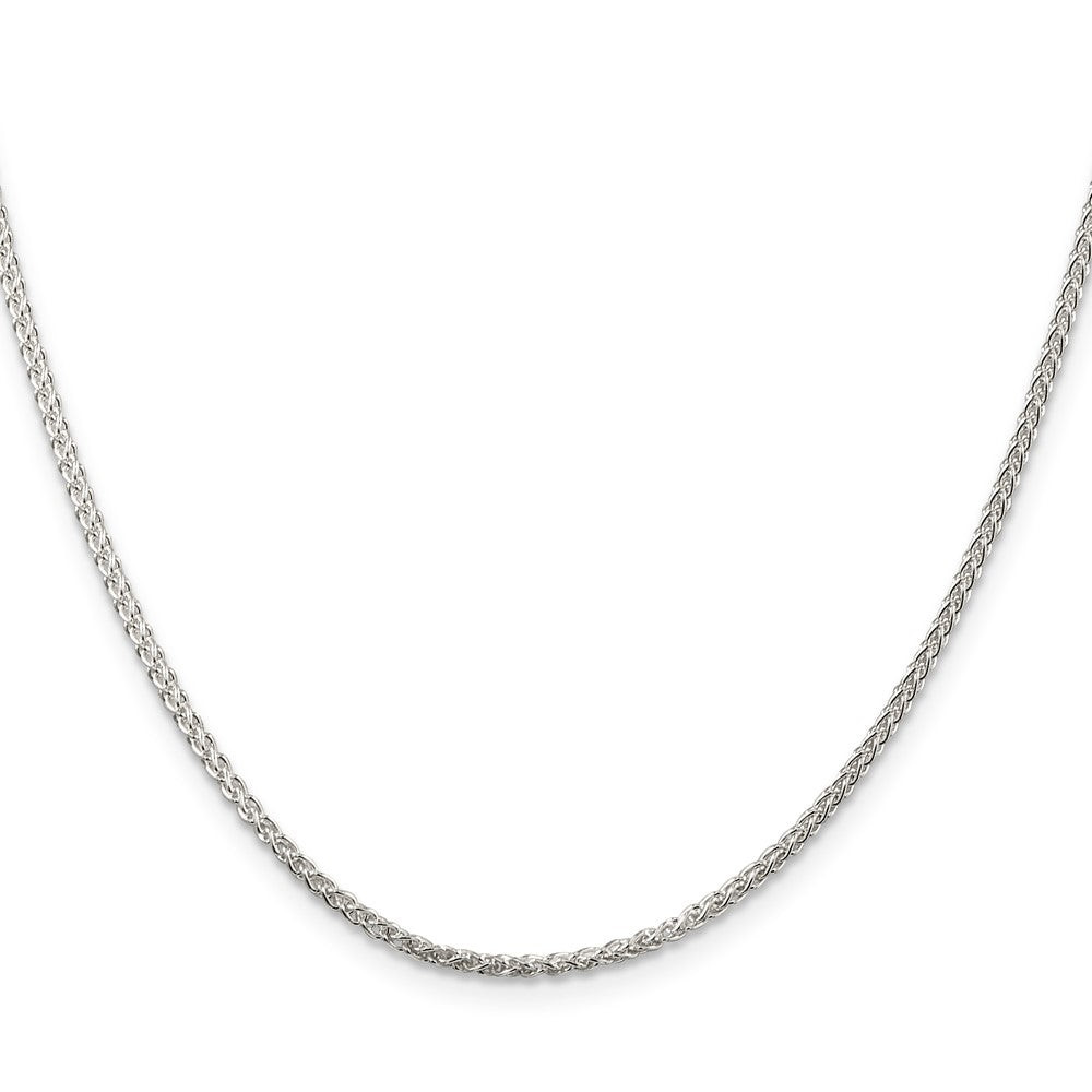 Sterlingsilber 1.75mm Rund Ährenkette Halskette