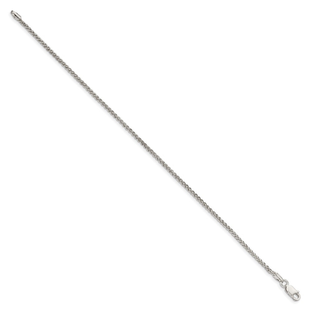 Sterlingsilber 1.75mm Rund Ährenkette Gliederarmband