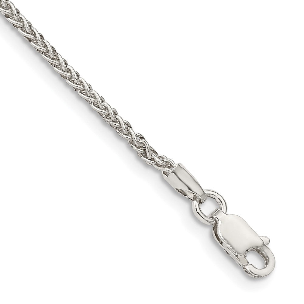 Sterlingsilber 1.75mm Rund Ährenkette Gliederarmband