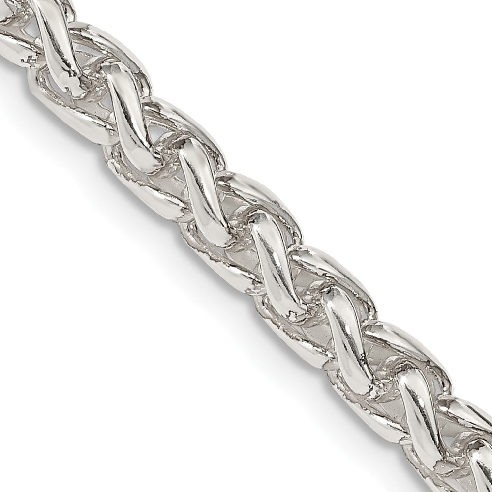 Sterlingsilber 5mm Rund Ährenkette Halskette