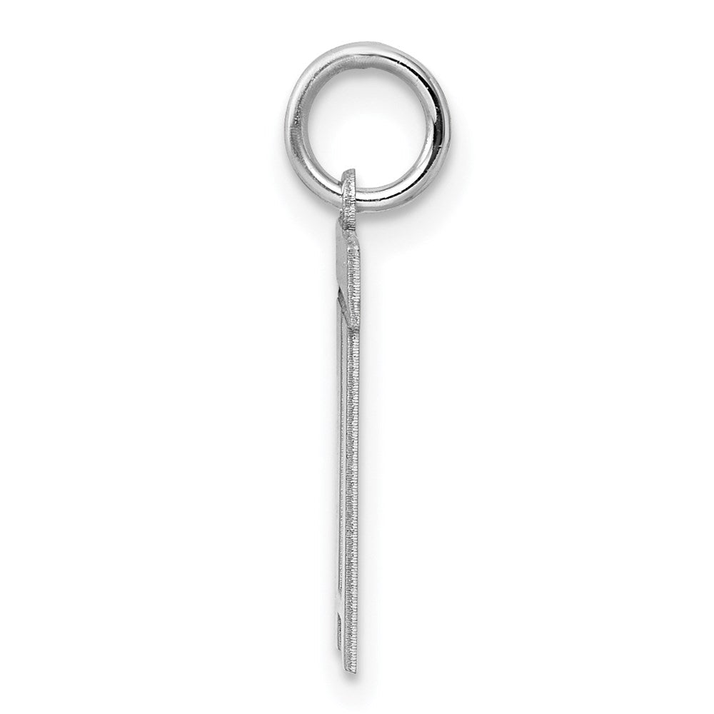 Sterlingsilber Silber/rhodiniert Poliert Zahl 11 Charm