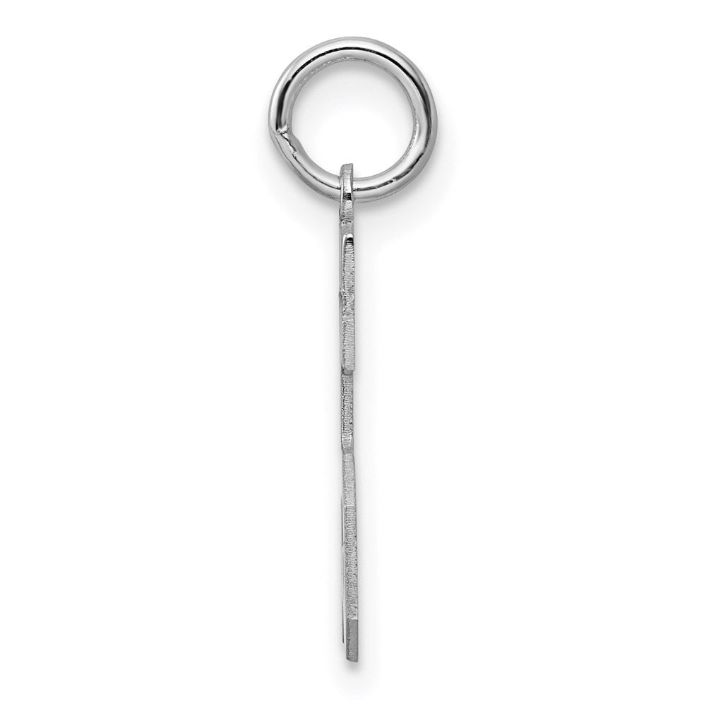 Sterlingsilber Silber/rhodiniert Poliert Zahl 15 Charm