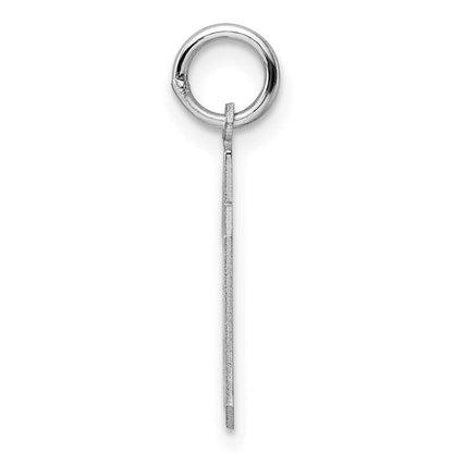 Sterlingsilber Silber/rhodiniert Poliert Zahl 39 Charm