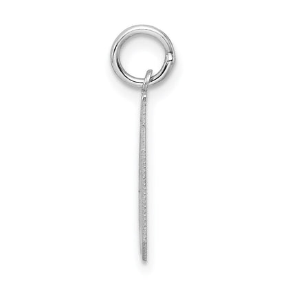 Sterlingsilber Silber/rhodiniert Poliert Zahl 60 Charm