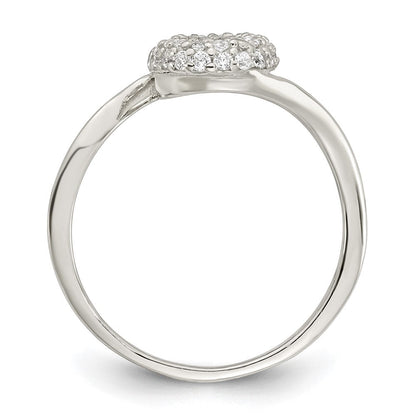 Sterlingsilber 16 in mit 1.5 Verlängerung. Zirkonia Oval Halskette, Ohrringe, Ring Set