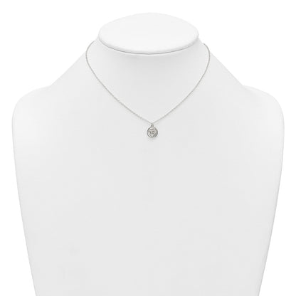 Sterlingsilber Schmetterling Herz Kinder Stecker Ohrring und Halskette Set