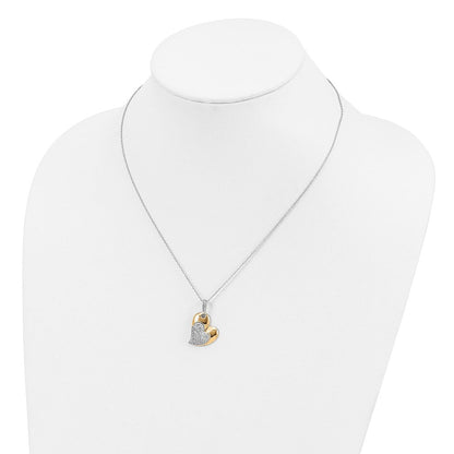 Sterlingsilber Sentimental Expressions Vergoldet Gesegnet Beyond Measure 18 Zoll Halskette
