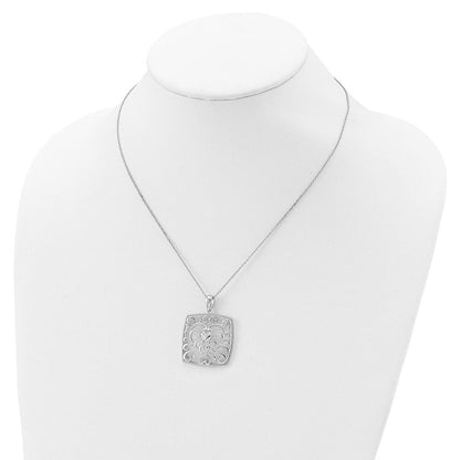 Sterlingsilber Sentimental Expressions Rhodiniert I Care About What You Are Going Through 18 Halskette