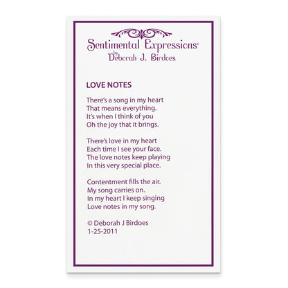 Sterlingsilber Sentimental Expressions Rhodiniert Liebe Note 18 Zoll Halskette