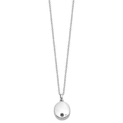 Sterlingsilber Sentimental Expressions Rhodiniert Antikisiert Baum Of Leben Ash Halter 18 Zoll Halskette