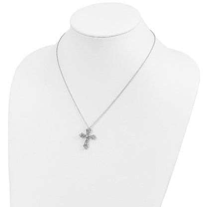 Sterlingsilber Sentimental Expressions Rhodiniert Zirkonia I Still Glaube 18 Zoll. Halskette
