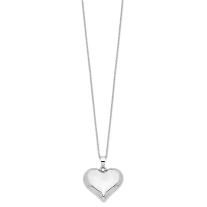 Sterlingsilber Sentimental Expressions Without You Hear Ash Halter 18 Zoll Halskette
