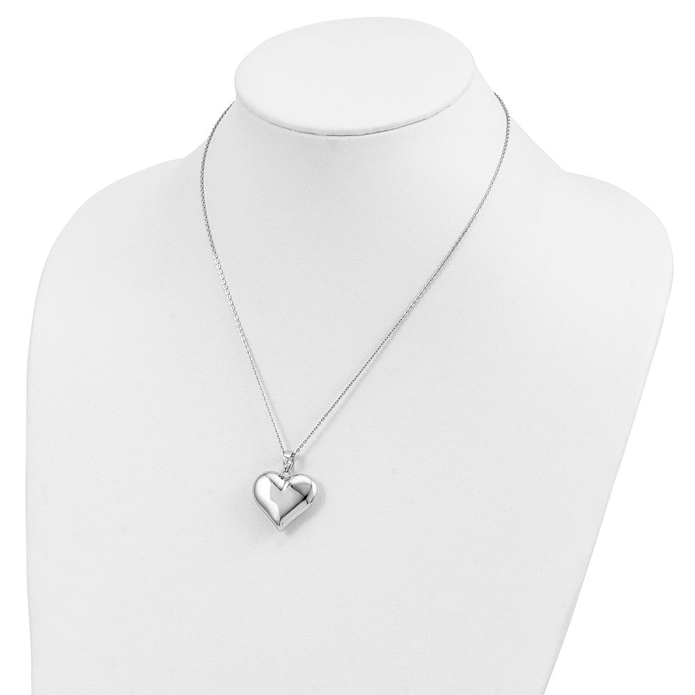 Sterlingsilber Sentimental Expressions Without You Hear Ash Halter 18 Zoll Halskette