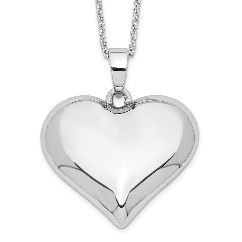 Sterlingsilber Sentimental Expressions Without You Hear Ash Halter 18 Zoll Halskette