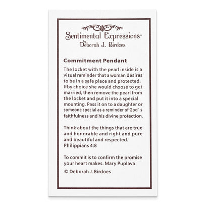 Sterlingsilber Sentimental Expressions Rhodiniert Fwc Perle Commitment 18 Zoll Halskette