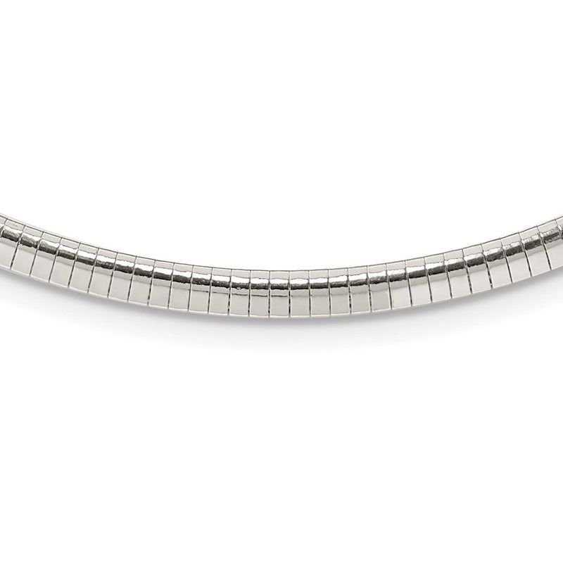 Sterlingsilber 4mm Cubetto Halskette