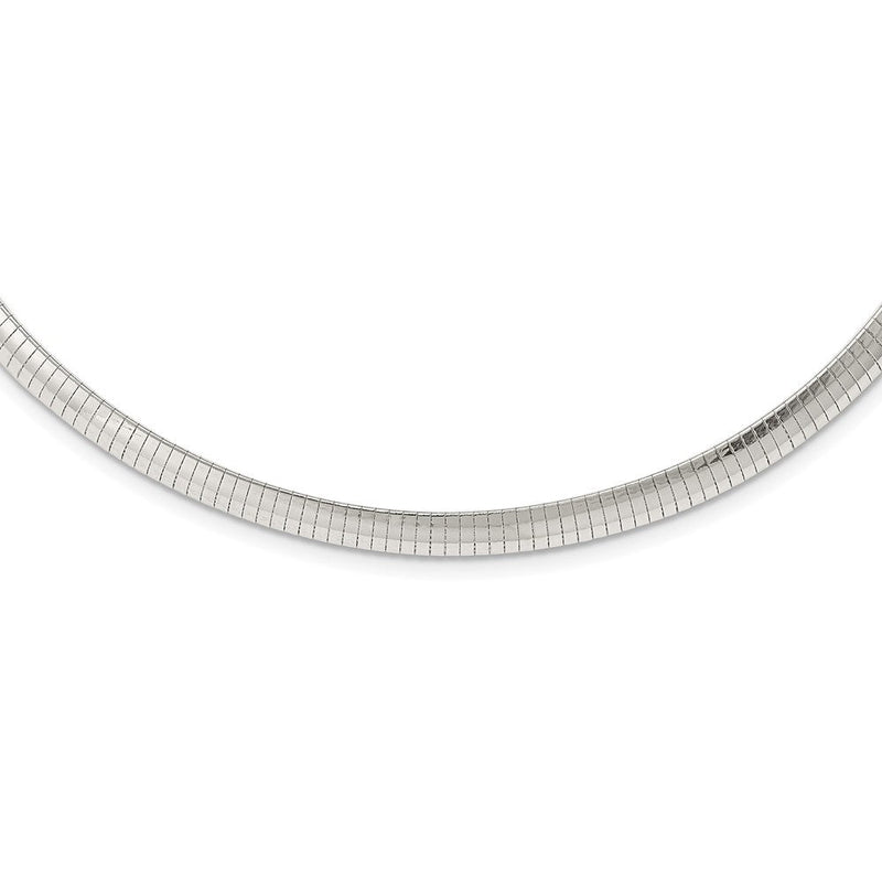 Sterlingsilber 6mm Cubetto Halskette