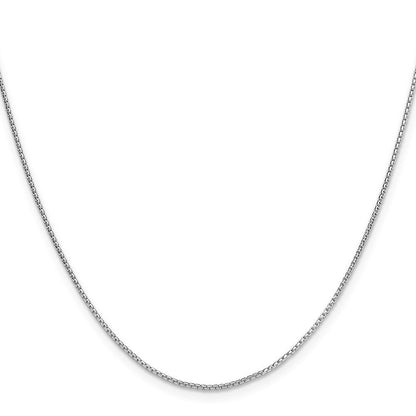 Sterlingsilber.95mm Diamantiert Rund Venezianer Kette