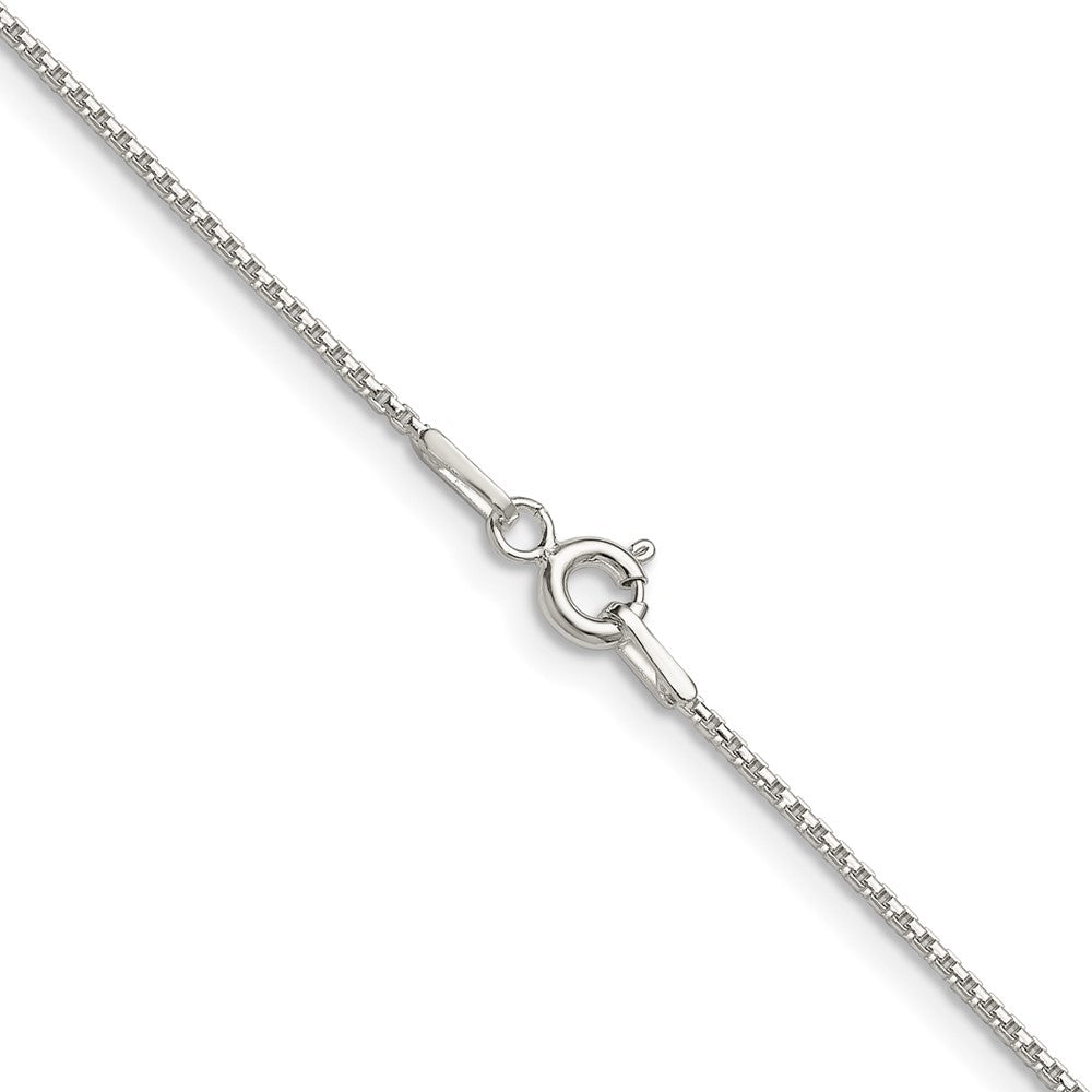 Sterlingsilber.95mm Diamantiert Rund Venezianer Kette
