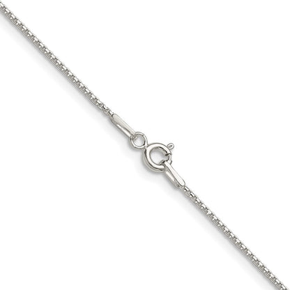 Sterlingsilber.95mm Diamantiert Rund Venezianer Kette