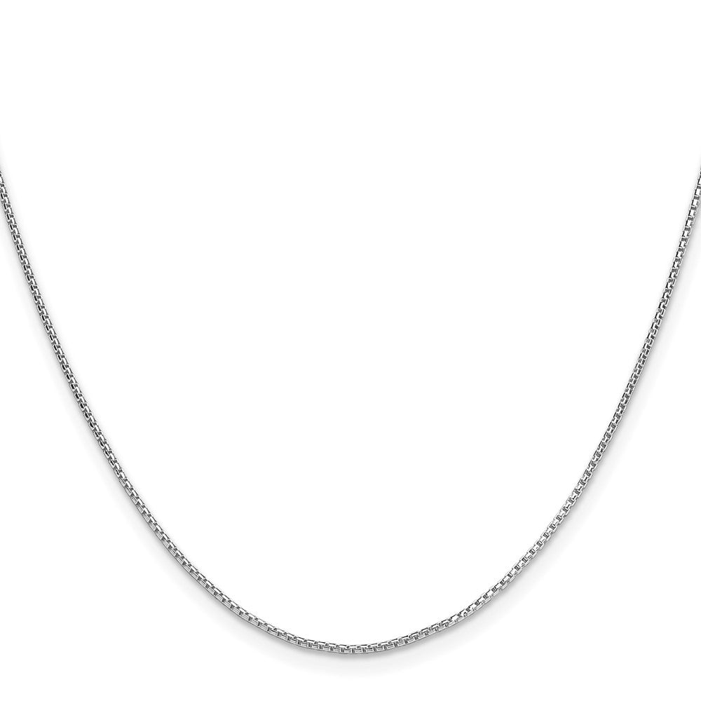 Sterlingsilber Rhodiniert.95mm Diamantiert Rund Venezianer Kette