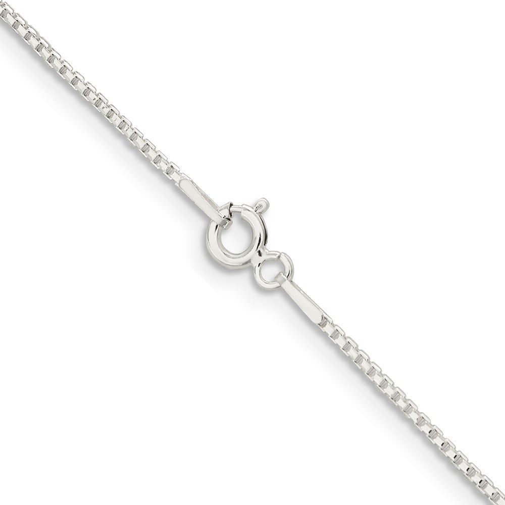 Sterlingsilber 1.1mm Diamantiert Rund Venezianer Halskette