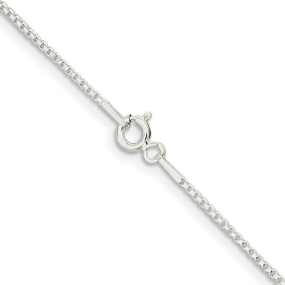 Sterlingsilber 1.1mm Diamantiert Rund Venezianer Halskette