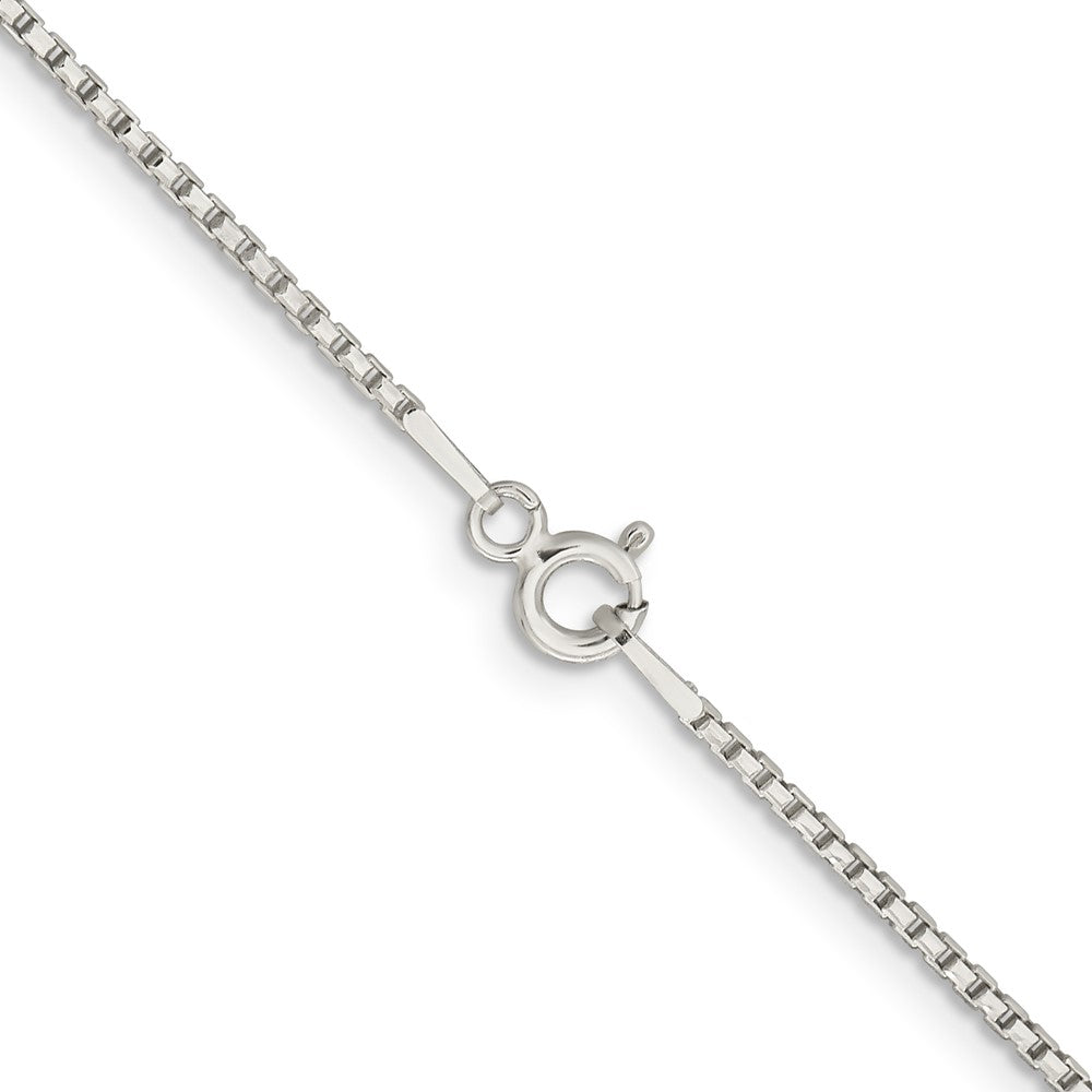 Sterlingsilber 1.3mm Diamantiert Rund Venezianer Halskette