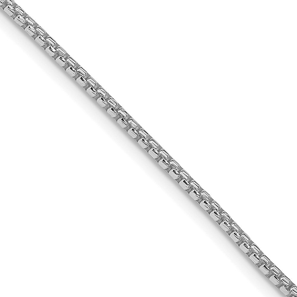 Sterlingsilber Rhodiniert 1.75mm Diamantiert Rund Venezianer Kette