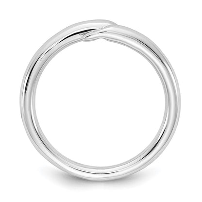 Sterlingsilber Weiß Eis Rhodiniert Diamant Ring
